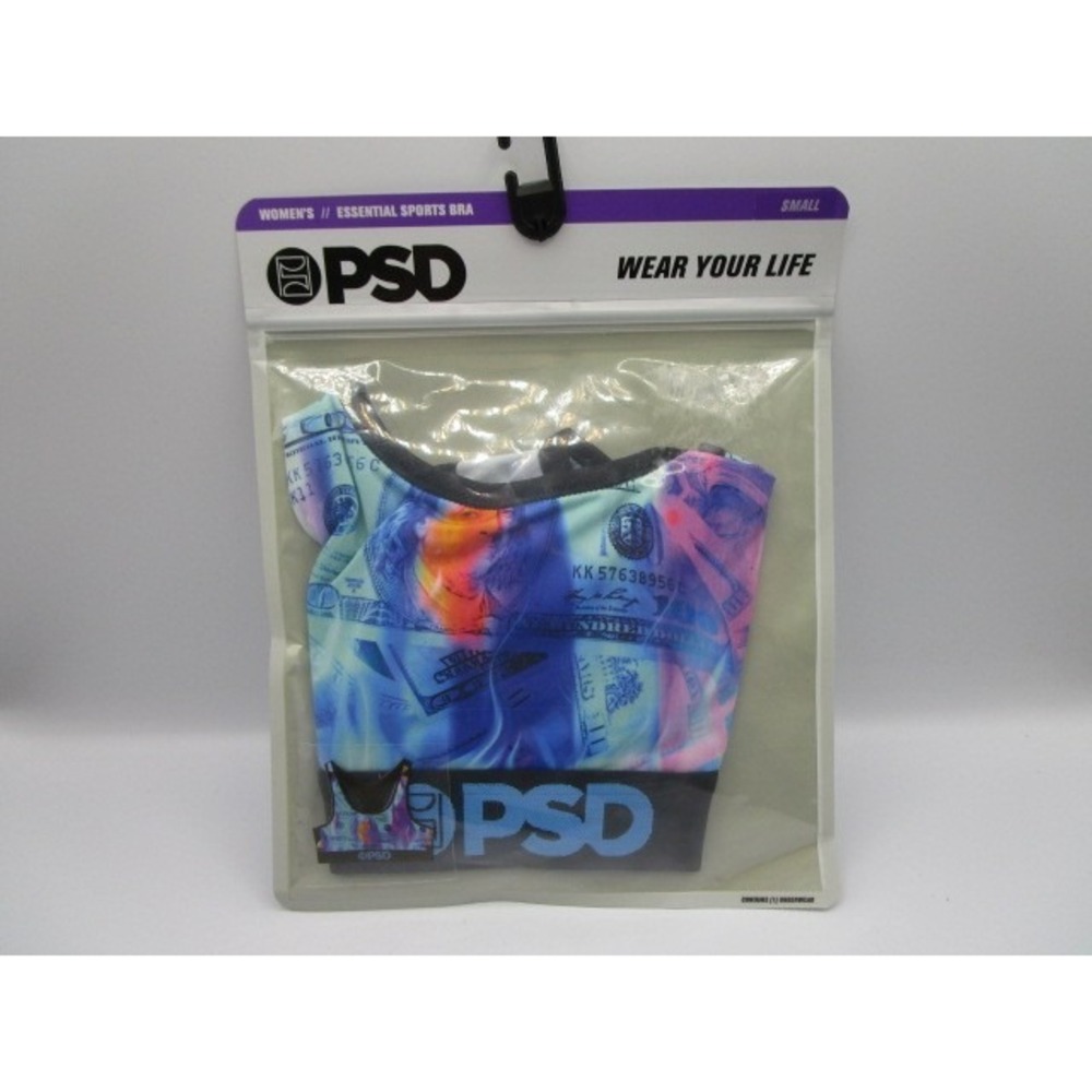 PSD Thermal Loot Women's Small Essential Sports Bra Low Impact Comfort Band